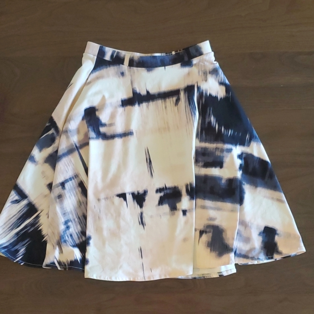 Cynthia Rowley Scuba Skirt with Pockets Size Small